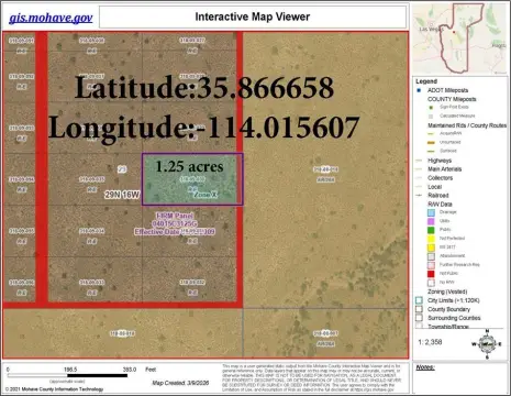 Meadview, AZ Land For Sale