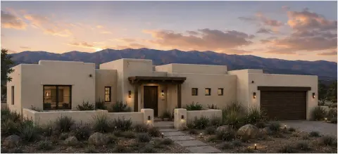 Santa Fe Land with Mountain Views