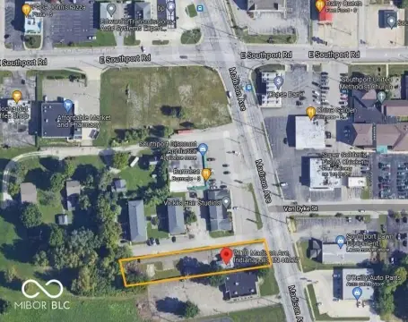 Commercial Land With Two Buildings