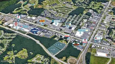Commercial Land in Jacksonville, NC