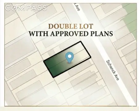 Two Vacant Lots with Approved Plans