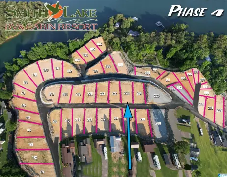 RV Resort Waterfront Lot