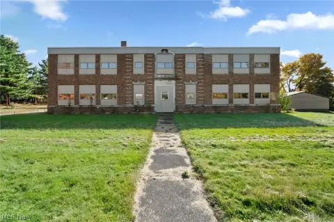 School Building with Gymnasium
