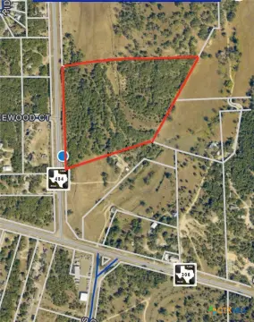 Hill Country Acreage Homesite with Pond