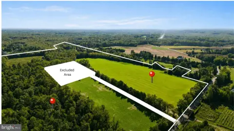 Level Farmland with Barn