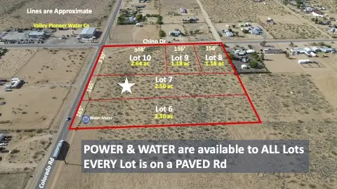 Golden Valley Land with Utilities