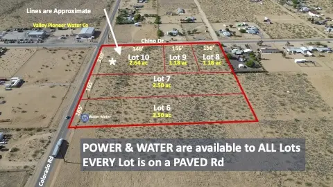 Golden Valley Land with Utilities