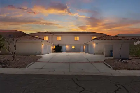 Quadplex With Detached Garages