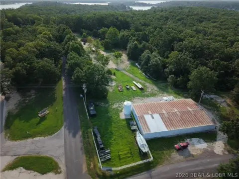Fenced Commercial Land
