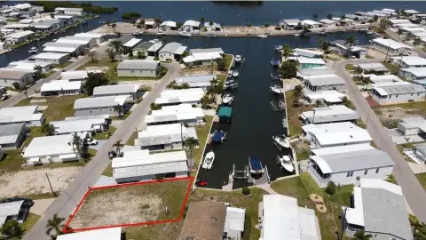 Waterfront Vacant Lot for Manufactured Home