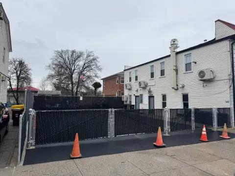 Gated Van Parking Lot