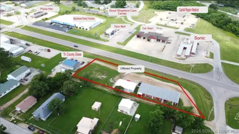 Commercial Land with Buildings