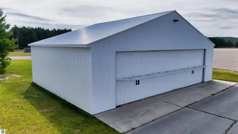 Private Aircraft Hangar at Airport