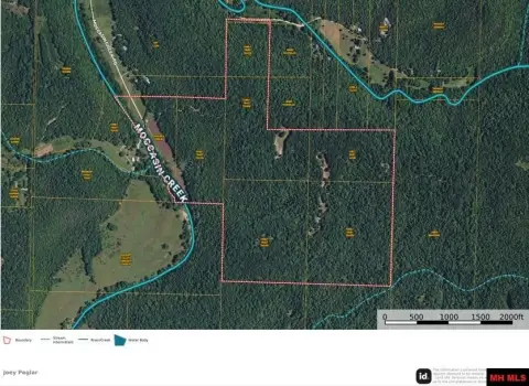 Wooded Hunting Land with Creek Frontage