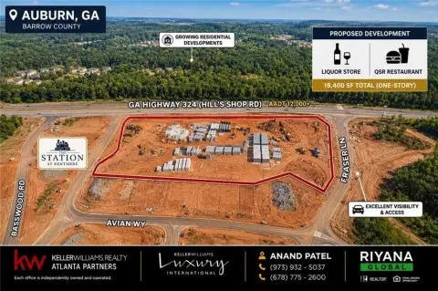 Corner Commercial Land With Parking