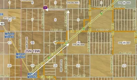 Dolan Springs Buildable Land
