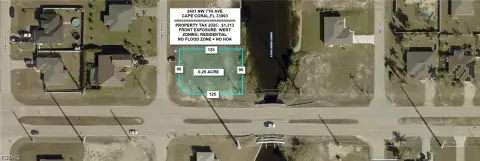 Freshwater Canal Waterfront Lot