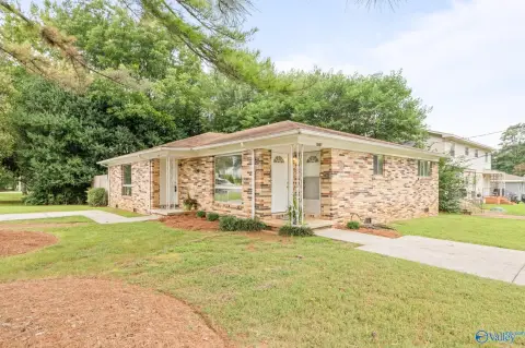 Corner-Lot Duplex with Separate Driveways