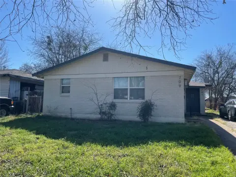 Brick Duplex with Detached Garage