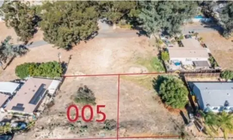 Vacant Lot in Lake Elsinore