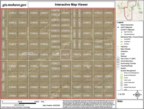 Land in Yucca, Arizona