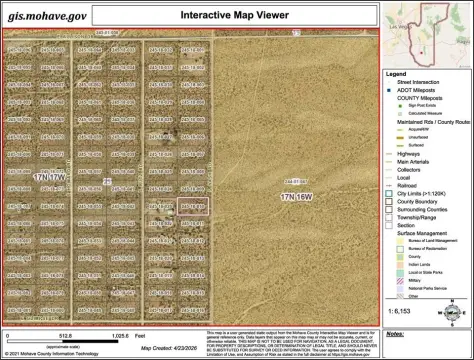 Land in Yucca, Arizona