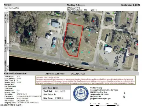 Cleared Land Near Camp Lejeune