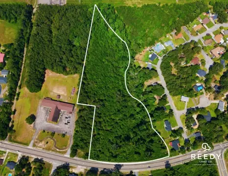 Wooded Waterfront Development Land