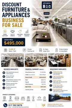 Turnkey Home Goods Retail Business