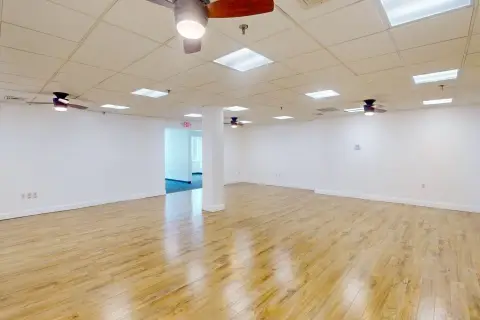 Open-Plan Fitness Studio
