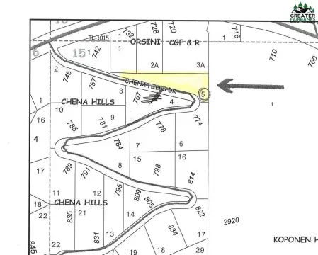 Fairbanks Residential Lot with Views