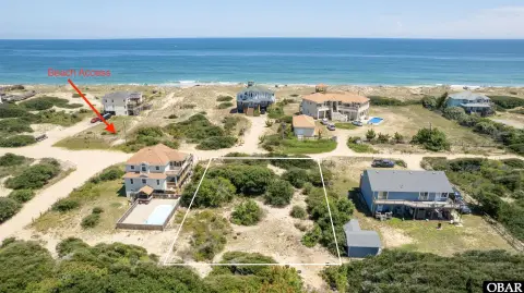 Semi-Oceanfront Lot in Carova, NC