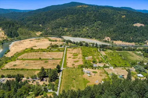 Fenced Flat Farmland Parcel