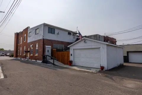 Brick Mixed-Use Building with Retail