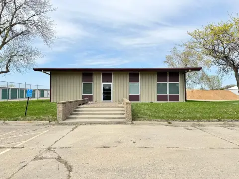 Office Building with Monument Sign