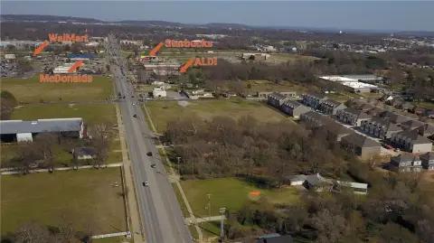 Commercial Land With Existing Buildings