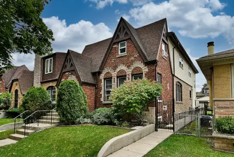 Duplex with Lower-Level Living Space