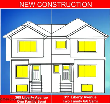 New Construction Two-Family Home