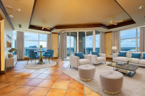 High-Rise Condo with Private Balcony