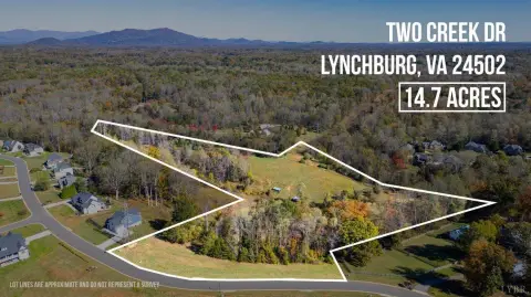 Lynchburg Land with Creek Frontage