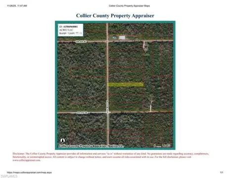 Land in Upcoming Naples Area
