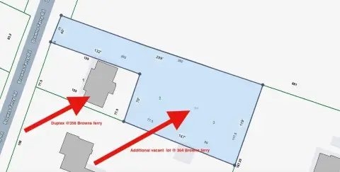 Renovated Duplex with Development Potential
