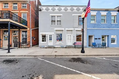 Mixed-Use Brick Building