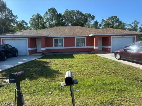 Duplex with One-Car Garage