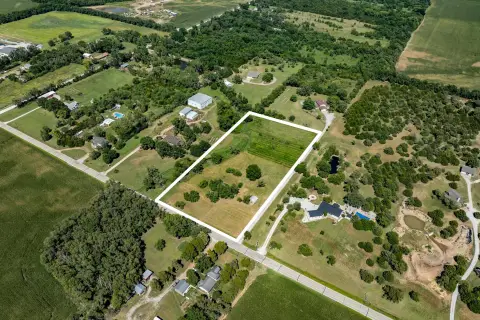 Rectangular Acreage with Trees