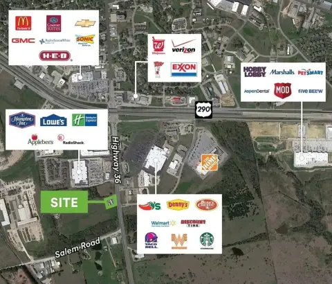 Highway Frontage Retail Land For Sale