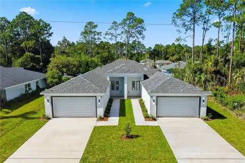 New Construction Duplex with Screened Lanai
