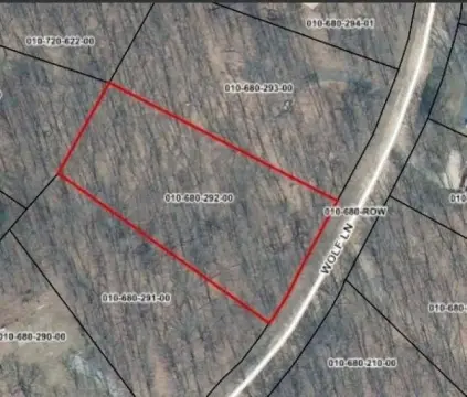 Wooded Recreation Land Lot