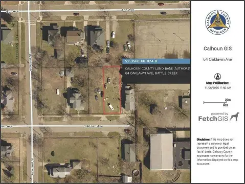 Vacant Land in Battle Creek