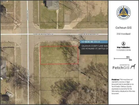 Vacant Land in Battle Creek